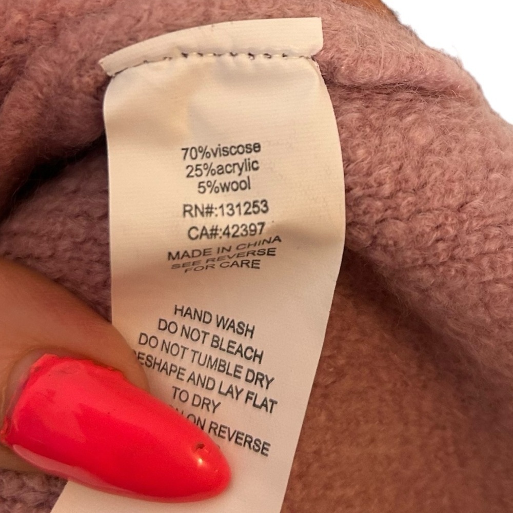 Pink Martini Stockport Sweater Jacket - Rose - Picture 8 of 10